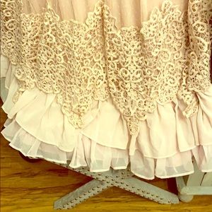 Dainty jewels bridesmaid dress